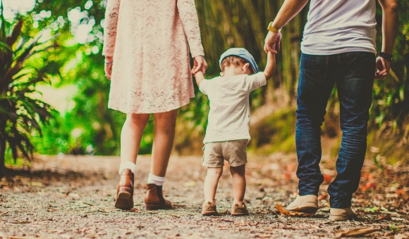 ouders met kindje