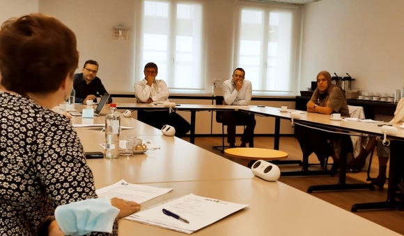 op bezoek bij minister-president Jan Jambon